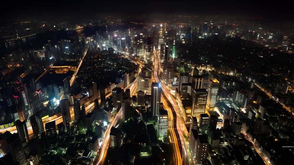 都会の夜景