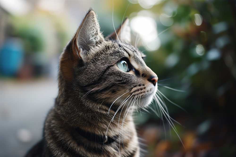 猫の横顔