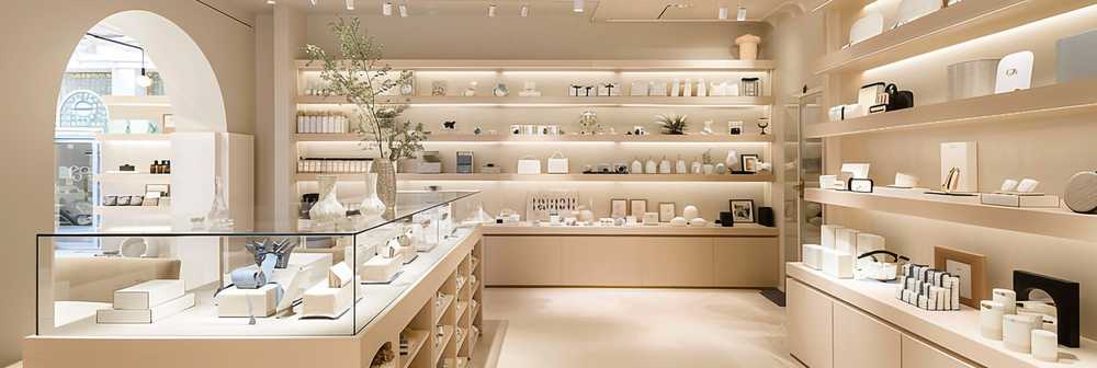 高級ショップの店内