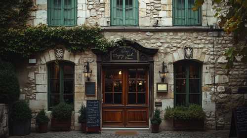 老舗のフランス料理店