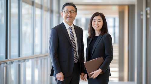 社長とベテラン秘書