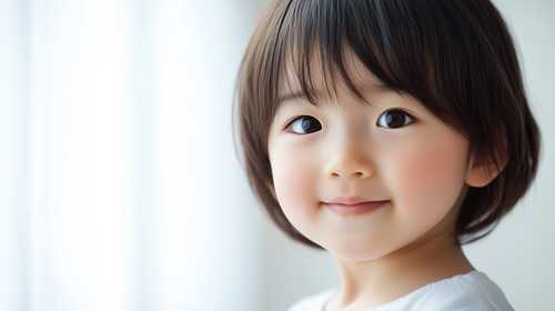 笑顔の女の子