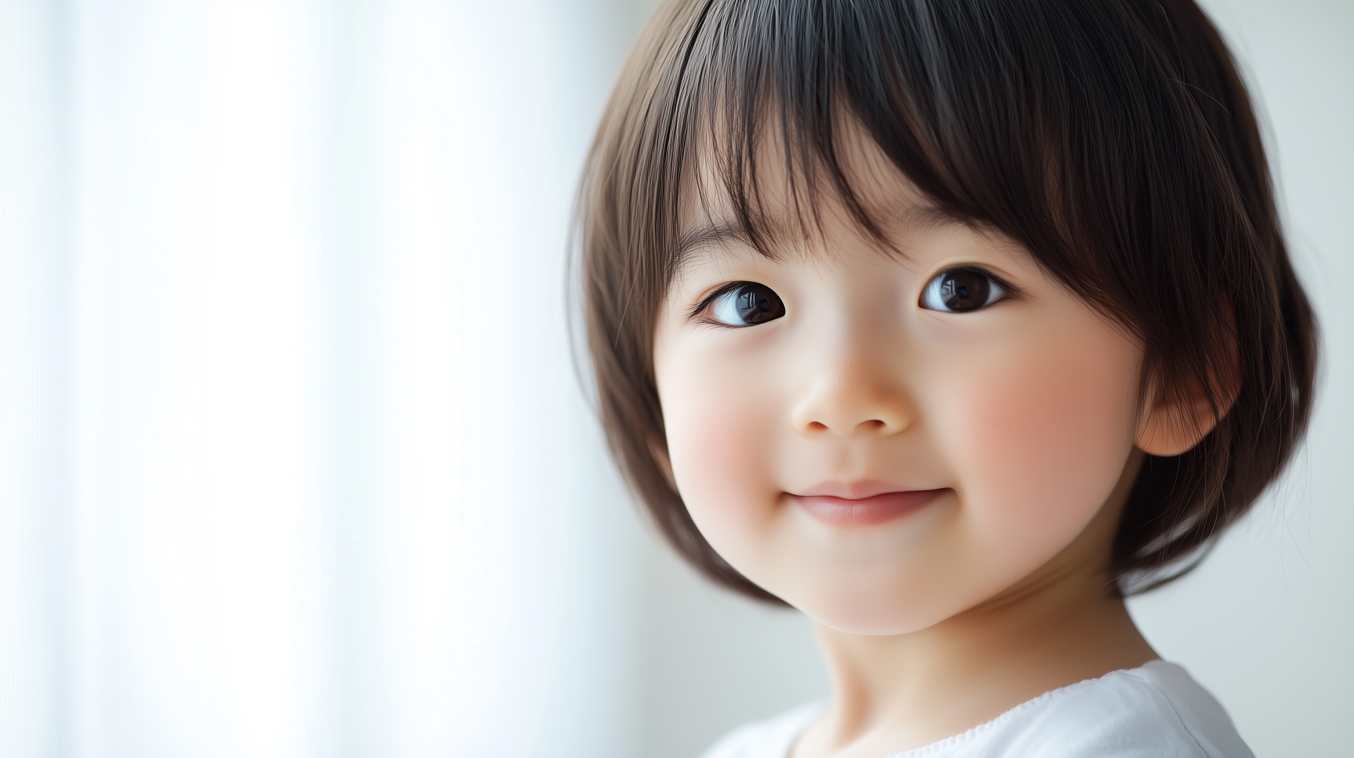 笑顔の女の子