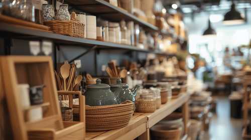 ナチュラルテイストの食器店