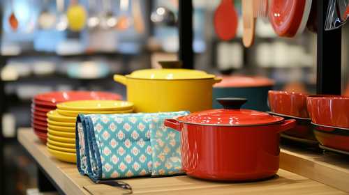 カラフルでおしゃれなキッチン用品