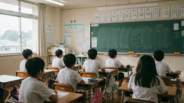 小学校の教室風景