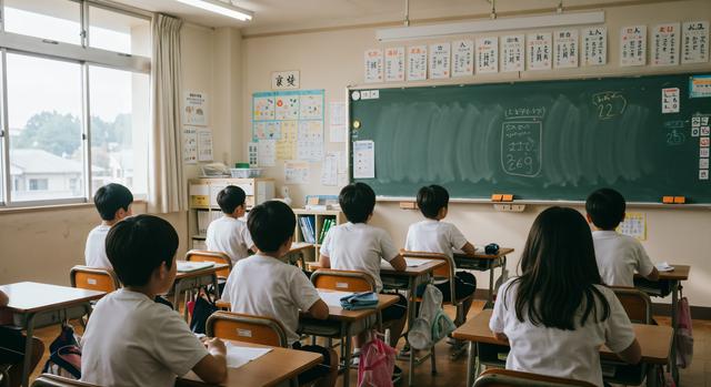 小学校の教室風景