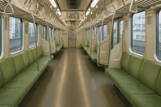 電車の車内