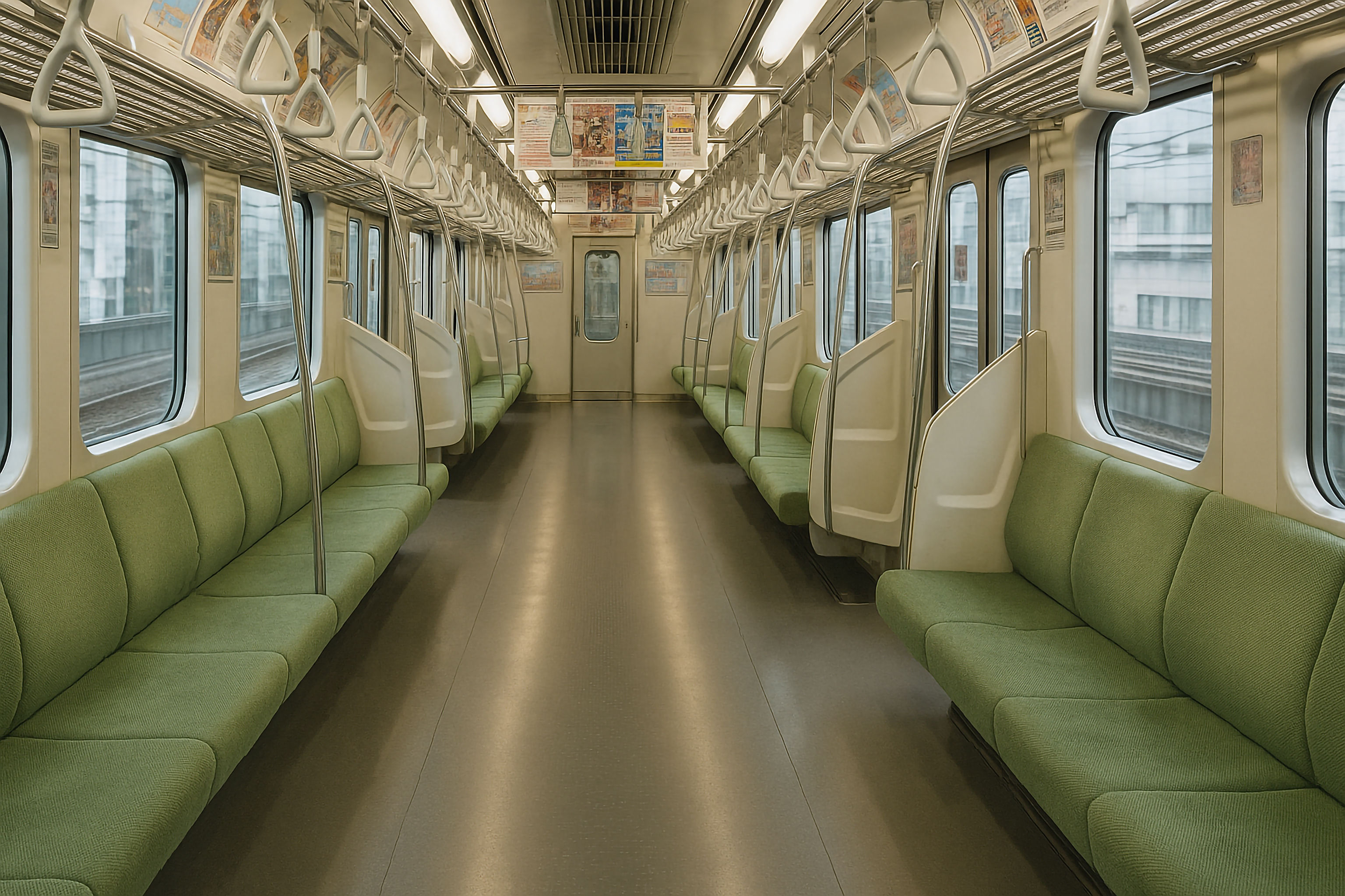 電車の車内